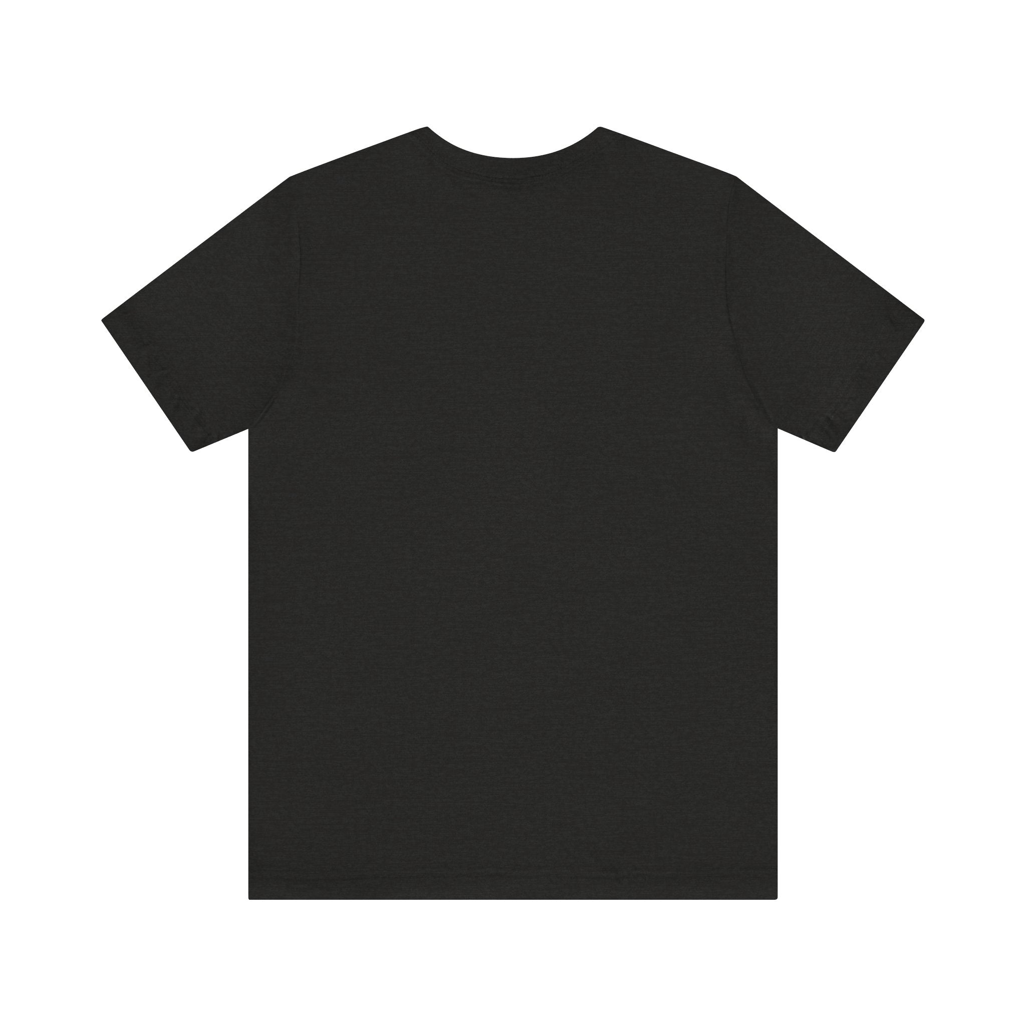 Lumière Unisex Jersey Tee, Casual T-Shirt, Everyday Wear, Gift for Him/Her, Minimalist Style, Black Tee